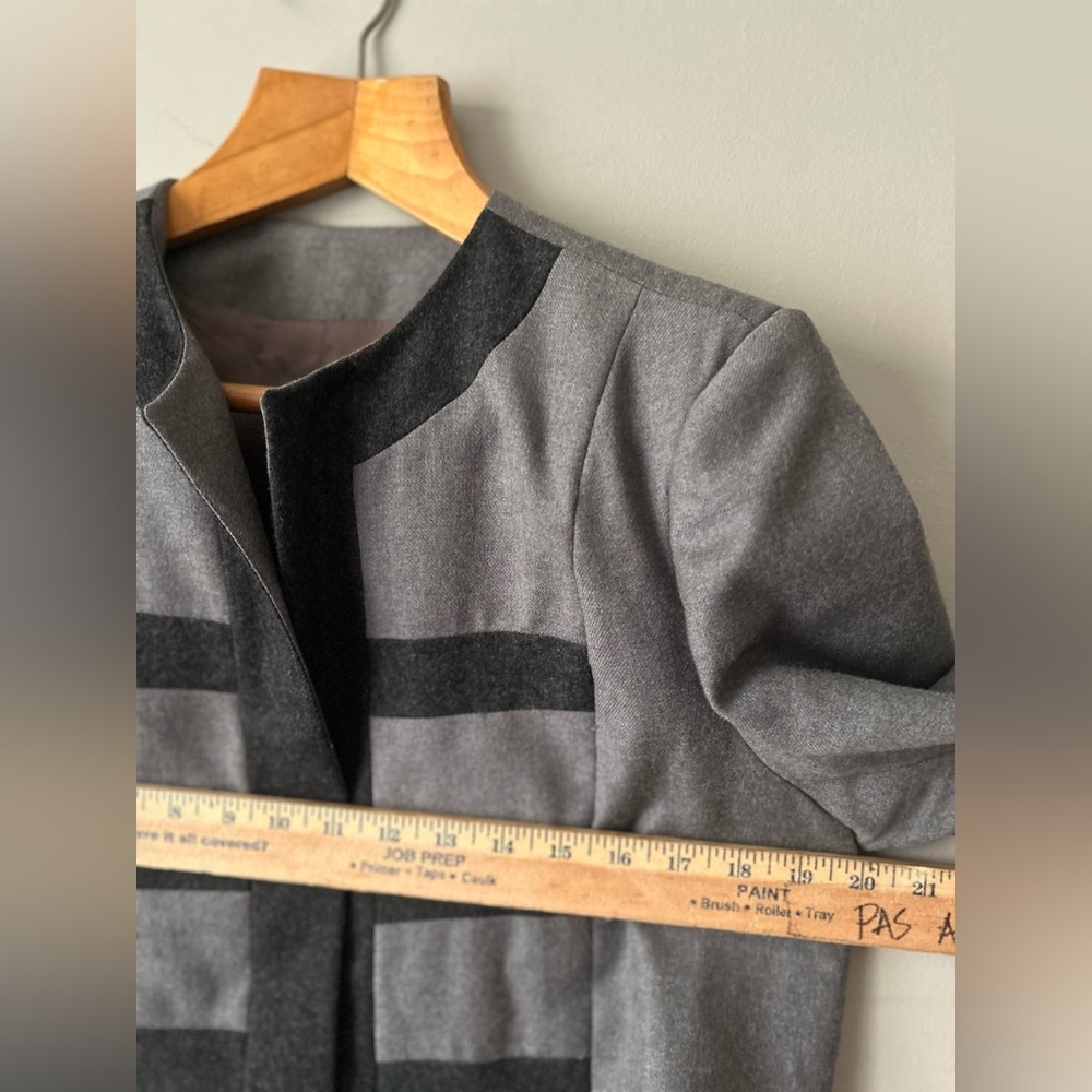 Vintage 80s 3rd dimension blazer / wool - Picture 4 of 10